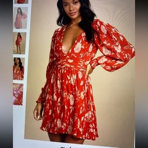 Lulus floral dress
